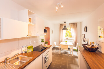 Wohnung in Wuppertal: Möblierte Küche