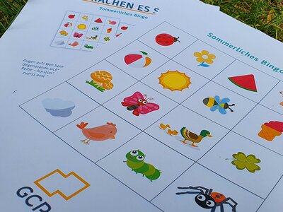 Bingo Spiel für Kinder