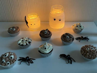 DIY Halloween-Cupcakes