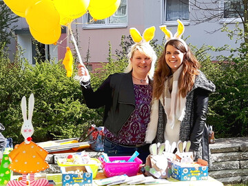 Start der großen Ostereier-Suche in Leipzig