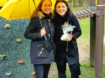 Der Osterhase zu Besuch in Schwerin