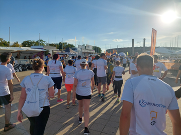 #Gemeinsamaktiv: GCP Team bei B2Run in Berlin