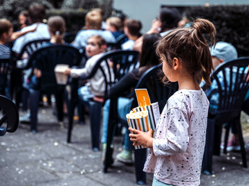 Open-Air-Kino in der Hasseldelle