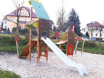 Spielplatzbau in Dresden abgeschlossen