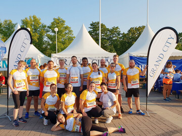 GCP-Team am Start beim B2Run in Berlin