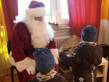 Nikolaus zu Besuch in Werdohl