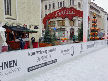 GCP sponsert Eislaufbahn für Görlitzer Weihnachtsmarkt