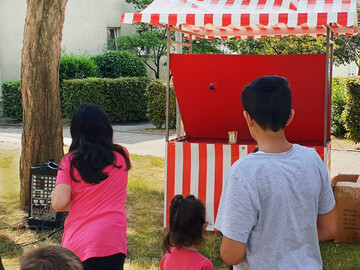 Vergnügte Stimmung auf „Mini-Jahrmarkt“ in Ahlen