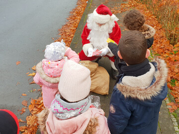 Auftakt in Ahlen: Der GCP-Nikolaus war da!