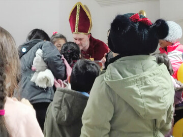 Gern gesehener Gast: Der GCP-Nikolaus in Mannheim