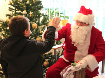 Weihnachtsstimmung in Prenzlau: Der Nikolaus war wieder da!