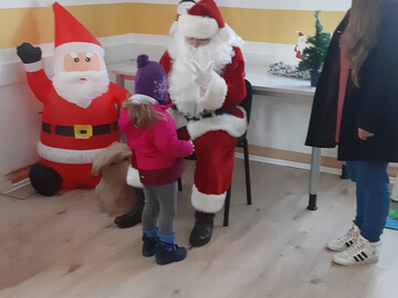 Zwei Mal in zwei Wochen:  Der GCP-Nikolaus macht erneut in Gelsenkirchen Halt