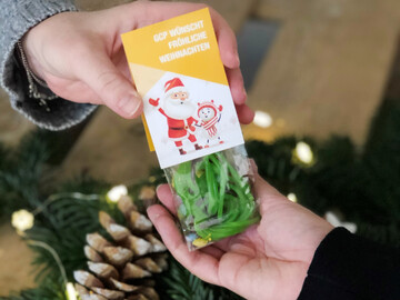 GCP-Nikolaus unterwegs in weihnachtlicher Mission in Sankt Augustin