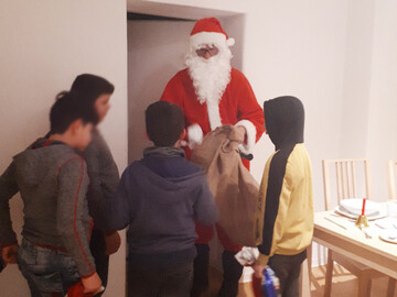 Vorweihnachtliche Bescherung für große und kleine GCP-Mieter:innen in Merseburg