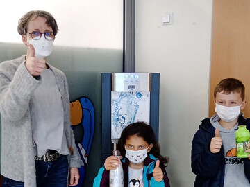 Trinkbrunnen für Schulkinder in Herne