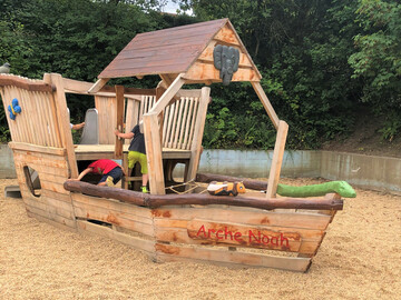 GCP stiftet Spielschiff für die Kids der Kita Arche Noah in Werdohl  | GCP