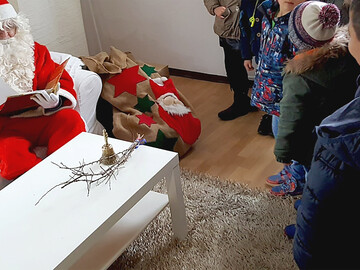 GCP-Mieter in Werdohl bekommen weihnachtlichen Besuch