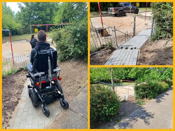Steine für mehr Barrierefreiheit