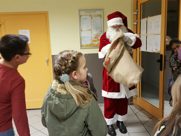 Vorweihnachtsbesuch in der Neuwieder Straße 1 in Bremen