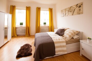 Wohnung in Bremerhaven: Schlafzimmer