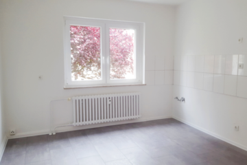 Wohnung in Duisburg: Küche ohne Einrichtung