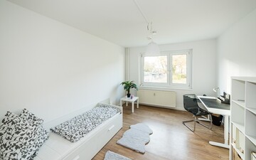 Möblierte Zimmer im Studentenwohnheim